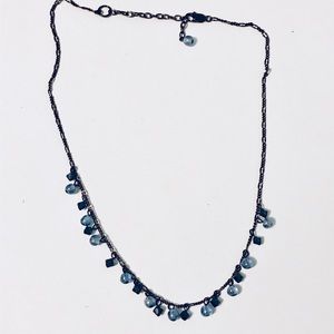 LOFT Jewelry - Delicate necklace with beads of blue LOFT Jewelry - Delicate necklace with beads of blue